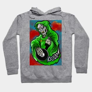 Grim Rapper MF DOOM - colorful Hoodie